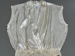 Vintage NWT Talbots Intimates Ivory Bodysuit Lingerie Lace Classic Bridal USA