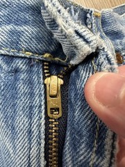 70s VINTAGE Lee Riders Tapered Leg Denim Jeans Tapered Leg Size 9 Made in USA