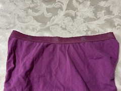 Vtg 90’s FRUIT OF THE LOOM 100% Cotton Signature Hi-Leg Sz 7 Rose Pink Panties