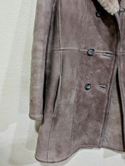 Vintage Women’s Authentic Sheepskin Shearling Coat ~ Size 12 * Runs Small