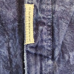 Vintage Z Cavaricci Acid Wash High Waisted Jeans Purple Blue Made in USA Size 30