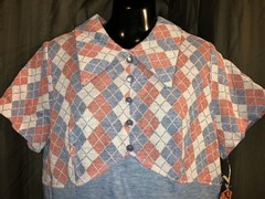Vintage 1970’s POLYANNA FINALE Knit Dress NWT