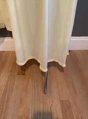 Vtg SHADOWLINE Nylon Satiny Silky Nightgown Peignoir Robe Long SET 2pc Medium