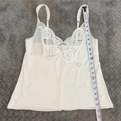 Vintage Vanity Fair Women’s Cami Sz 34 Coquette Cottagecore Balletcore Lace