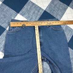 Vintage Levis 550 Relaxed Fit Tapered Leg Blue Jeans Made in USA Womens 16 L MIS
