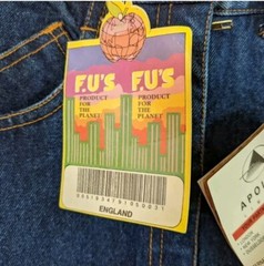 Very Rare 70’s Deadstock F.U’s Jean Skirt Never Worn With Tags. High waisted.