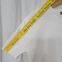 Vtg Bryn Connelly Sz Med Sweater Floral Ribbed Cottage Core Teacher School