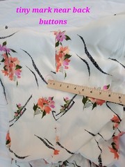 Vintage 80s Lori Max Drop Waist 20s Inspired Dress Woman’s 18W Floral Blosson