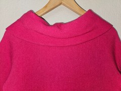 Vintage Kimberly Knitwear Mod Cowl Neck Sweater Top Virgin Wool Mohair 60s