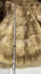 Vtg Fur Coat By GEORGE M. TRAHOS Fur House Athens Greece