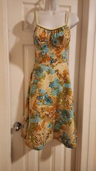 Vintage De Weese Design Swim And Sun Fashions Los Angeles California Dress 60s