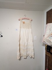Vintage Handmade Wedding Slip Dress
