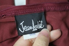 Vtg Jean Leslie Dress 60s 70s Deadstock Pouf Secretary Modest Cottagecore NOS 16