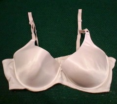 Vintage White Woman Bra 32 C? Push Up No Label Heavy Padded