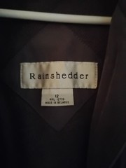Vtg. Rainshedder Women Sz. 12 Gray Lined Polyester/Nylon Made In Belarus…