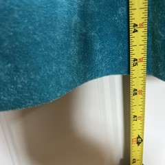 VTG 70’s Jody Of California Turquoise Terry Cloth Dress White Trim Sz 11