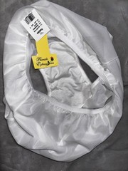 Vintage Bundle Lot Of 3 Nylon Granny Panties Briefs Pillow Tab Plus 3X 3XL New