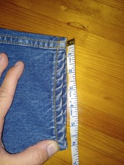 Vintage 1970s / 80s FAST brand denim Jeans SIZE 3, 22in waist, tapered leg