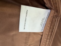 Gucci Vintage Tom Ford Era 2004 Silk Jacket Bronze Shantaug Runway Style Lg