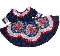 Vintage Tamarisk S Square Dance 3 Piece Outfit Western Cowgirl Rodeo Rockabilly