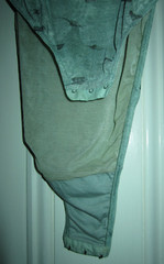 Vtg Giorgio Armani Underwear pale green mesh bodysuit, ladies’ sz 46 (US 12) *RD