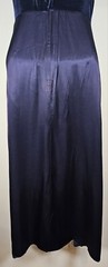 Vintage Byer Studio Dress Size 6 waist 30 Inches Navy Blue Cocktail Long Length