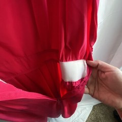 Vintage EJM Ltd. Bright Pink Dress Size 6P Made In USA Work Court Church, D29