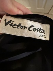 Vintage Victor Costa Size 8 Sequin Flower