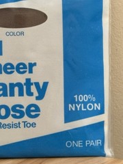 Vintage Kmart Small / Medium Size Panty Hose Nylon mist-tone RO-110 NOS New
