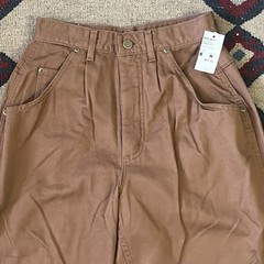 Vintage 90s Lee Sky Riders Jeans Women’s 9 M Brown Loose Fit USA Made New NOS