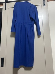 Vintage 80’s EJM Dress Blue With Belt Size 10P