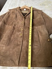Vintage 70’s Altman Of Dallas Brown Suede Cape