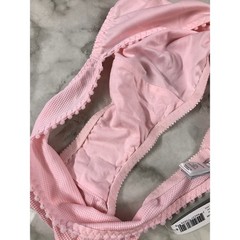 Vintage 90s Pink Bikini Panties Sz Medium Coquette Helene Miller By Bamboo NYC