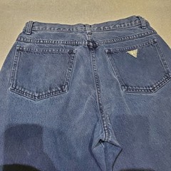 VTG 90s Guess Jeans Georges Marciano Made in USA High Rise Mom Jeans Size 33