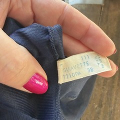 Van Raalte Vintage Navy Blue Slip