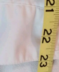Vintage Michelle Stuart Women`s Small White Shirt Blouse Button Back Secretary