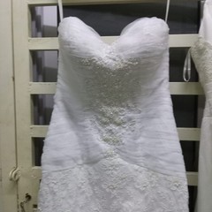 Bridal Wedding Dresses Gown Lot of 3 Vintage Bundle 80s-90s Size S-M