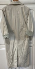 Vintage Eddie Bauer Rain Coat Trench Coat Jacket Beige & Sage Women’s S/P
