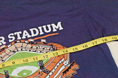Vintage T-Shirt Size M 2001 Navy Blue Tiger Stadium Tribute Detroit Michigan