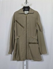 Moschino Cheap And Chic Vintage 90s Rayon Blend Bomber Flight Military Jacket