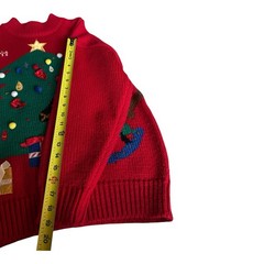 Vintage 80s/90s Karen Scott Ugly Christmas Sweater Size Large