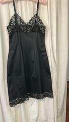 Black full slip by French Maid