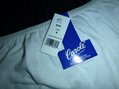 NOS Vtg Carole Granny Panties Briefs 50/50 Poly Cotton Mushroom Gusset Sz 8