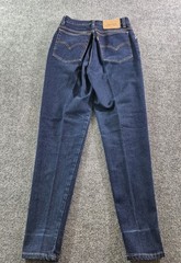 Vintage Levis 10912 Slim Fit Tapered Leg Jeans Orange Tab Womens Size 9 Blue
