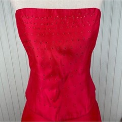 Vintage 90s Y2K Jessica McClintock Gunne Sax Two Piece Sleeveless Formal Dress