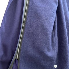 London Fog Vintage Womens Purple Trench Coat, London Fog Womens 100% Wool 395
