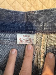 VINTAGE STAGGERS By Joseph SABA Straight Leg Jeans Fits AU8
