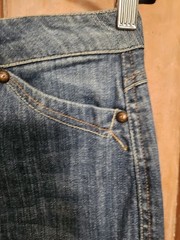Vintage 90s Candies Denim Body con Wiggle Skirt
