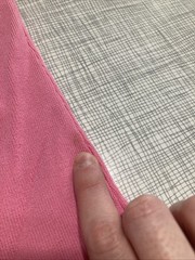 CC Hughes Vintage Sleeveless V-Neck Blouse Pink Pleated Rayon Blend Large EUC