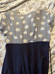 VTG 90s Byer Too Women’s Zip Up Dress with Front Pockets Made In USA Size 7